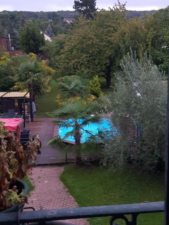 2 Chambres D 'Hotes Chez Un Particulier Avec Piscine Saint-Leu-la-Foret Exterior photo